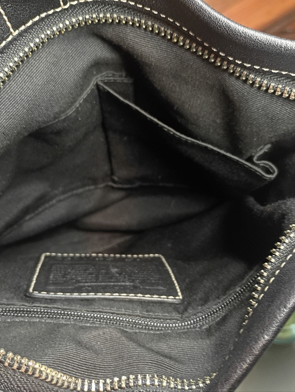 Coach Black Leather SOHO Shoulder Bag - Sleek Purse- Never Used - Picture 8 of 11